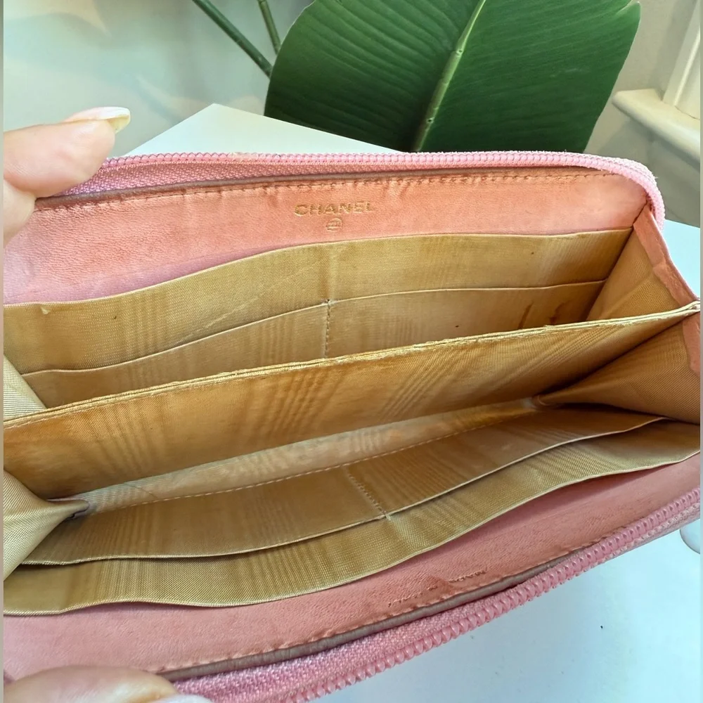 CHANEL ‘Timeless CC Zip Around Wallet’